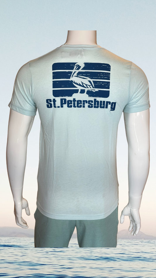 NGB T-Shirt SS - Ice Blue - Blue St. Pete Pelican