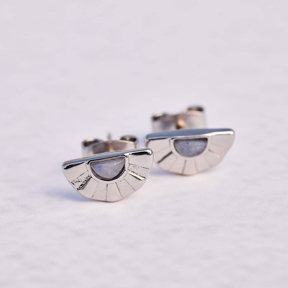 Earrings - Pacifica Studs - Silver