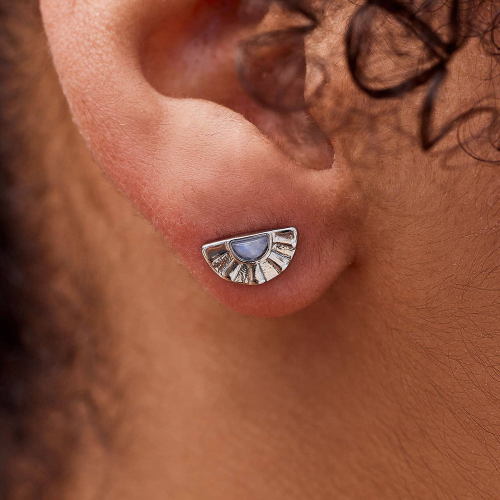 Earrings - Pacifica Studs - Silver