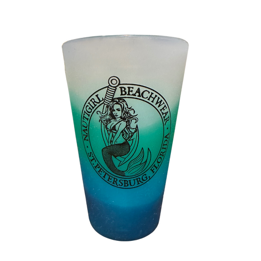Silicone Pint Cup - Mountain Air (Blue/Green Gradient)