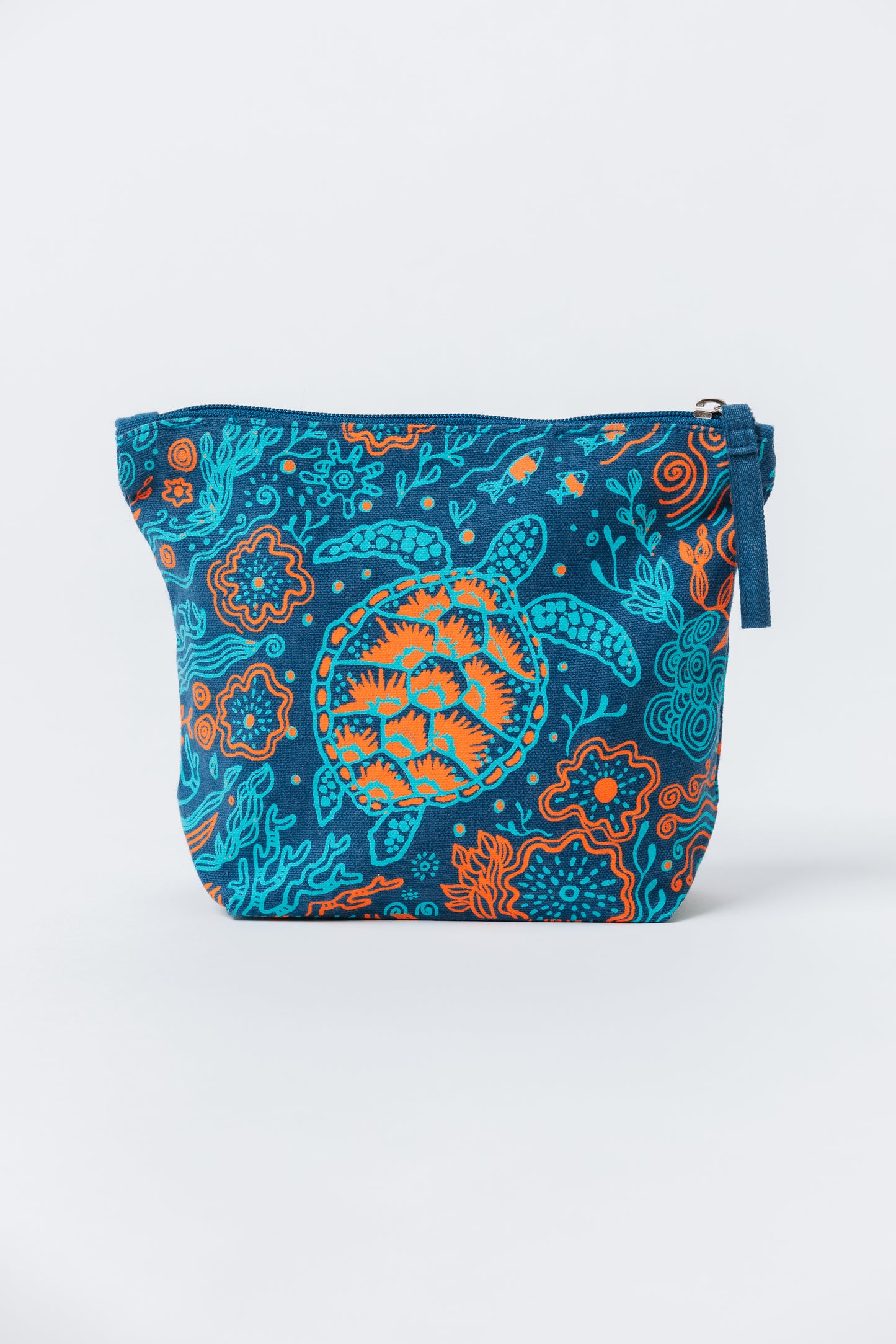 Zipper Pouch - Reef Turtles