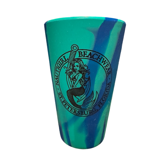 Silicone Pint Cup - Headwaters (Blue/Green)