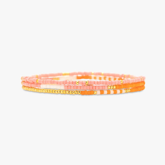 Stretch Bracelet (Set of 3) - Warm Breeze