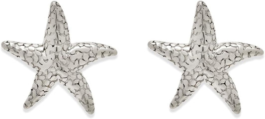 Earrings - Sea Star - Silver