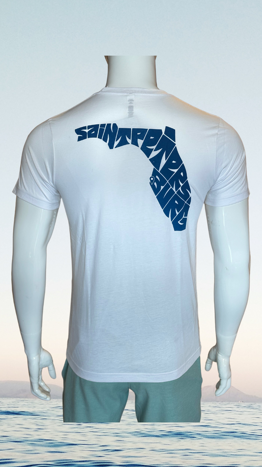 NGB T-Shirt SS - White - Blue Saint Petersburg State