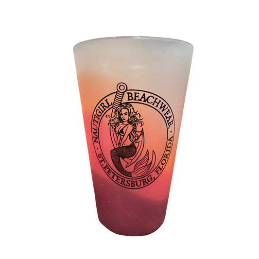 Silicone Pint Cup - Desert Sun (Pink Gradient)