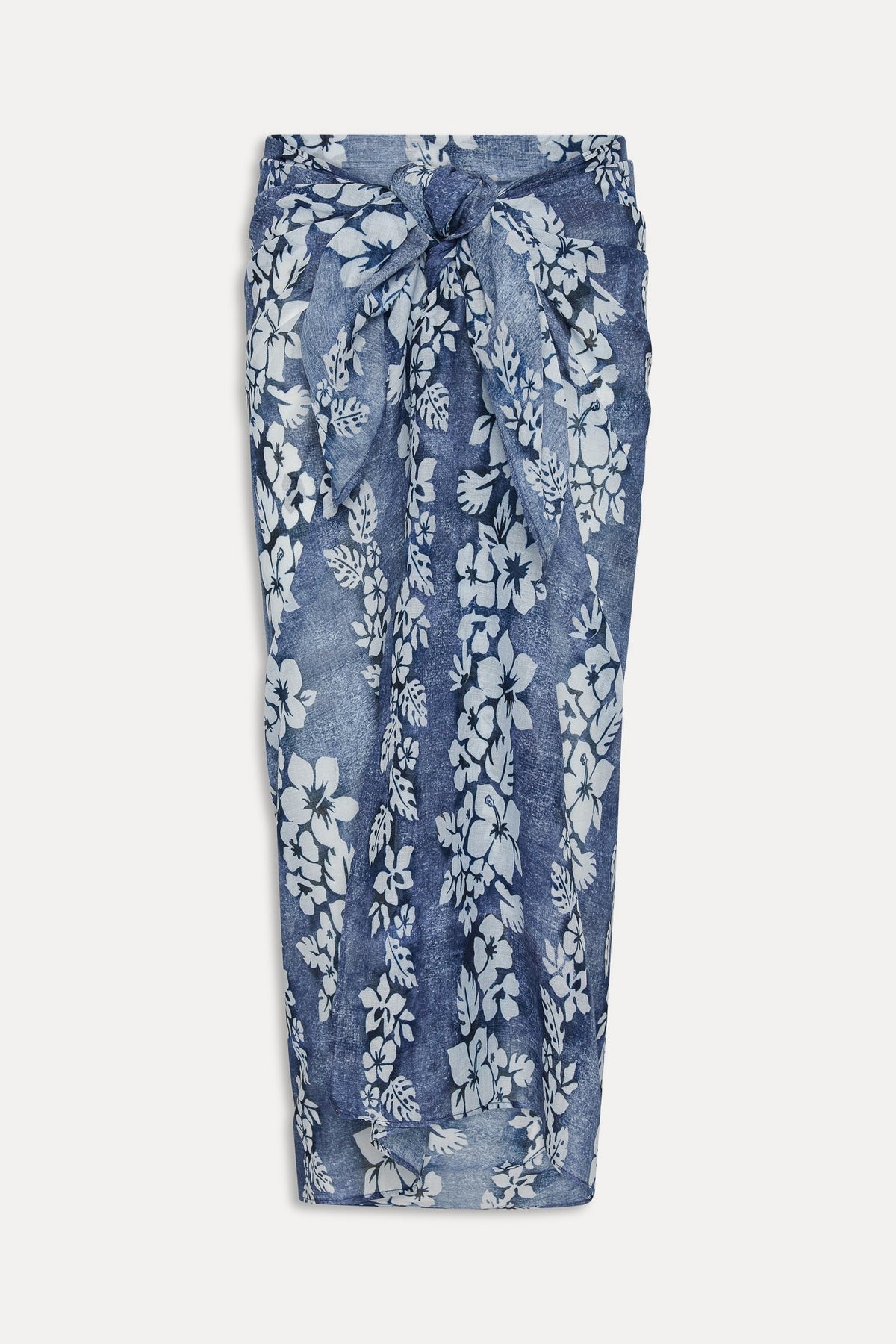 Alessia Cotton Sarong - Blue Lei