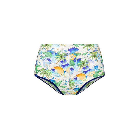Bind Cheeky Swim Short - Blue Crush Shimmer