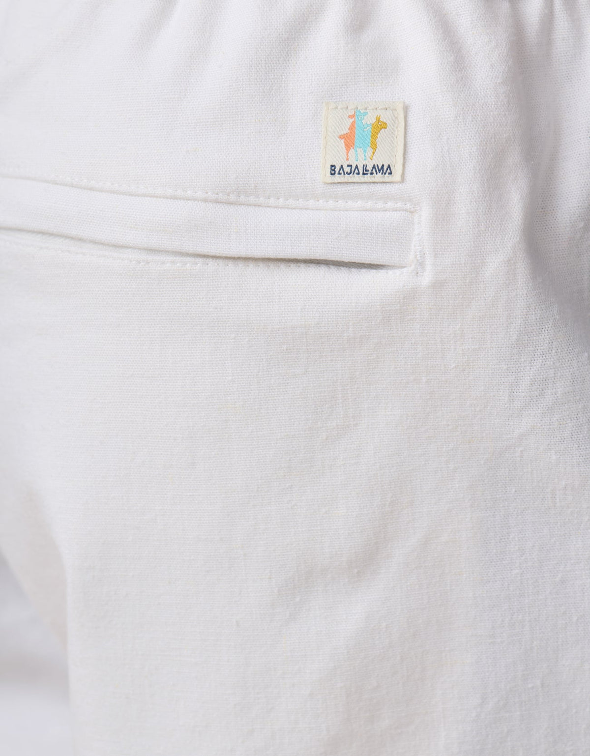 Too Breezy Linen Shorts - Peruvian White