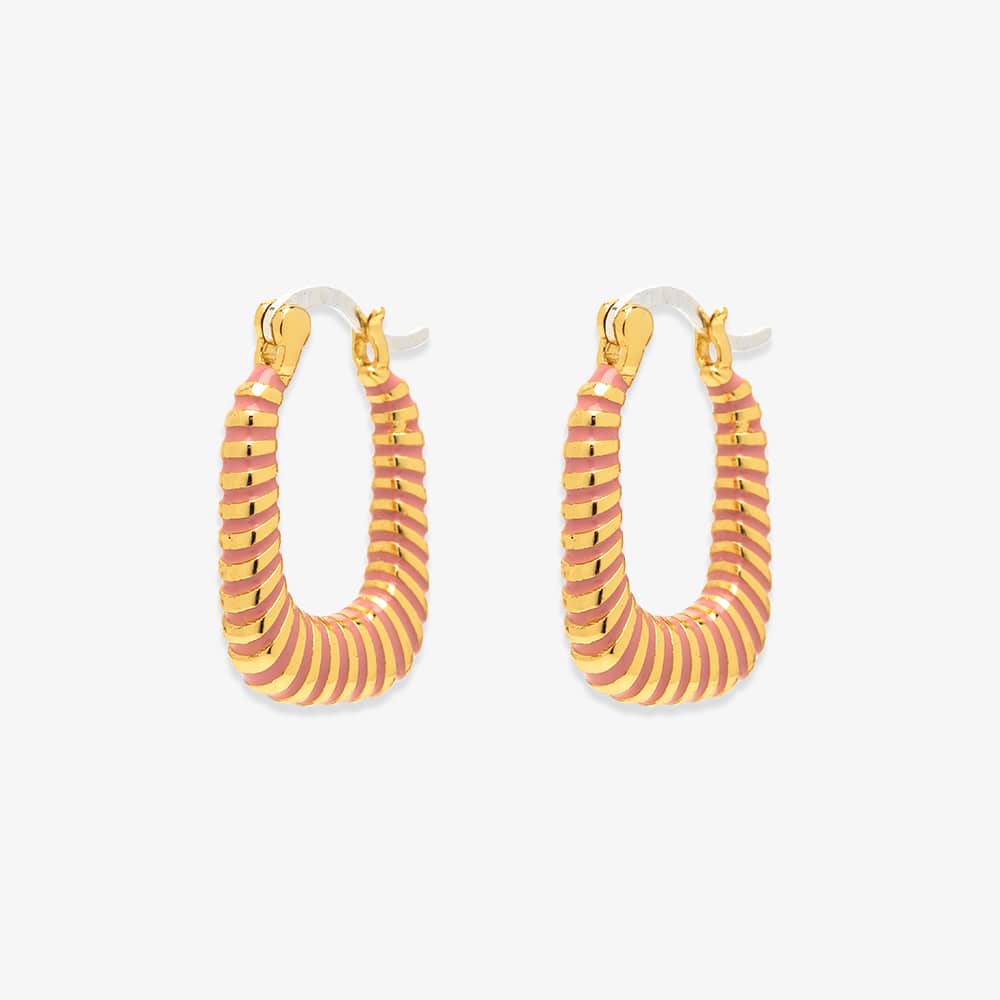 Earrings - Coastline Hoops - Gold