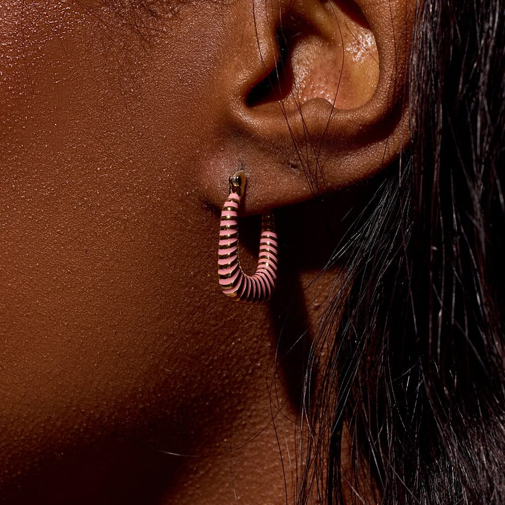 Earrings - Coastline Hoops - Gold