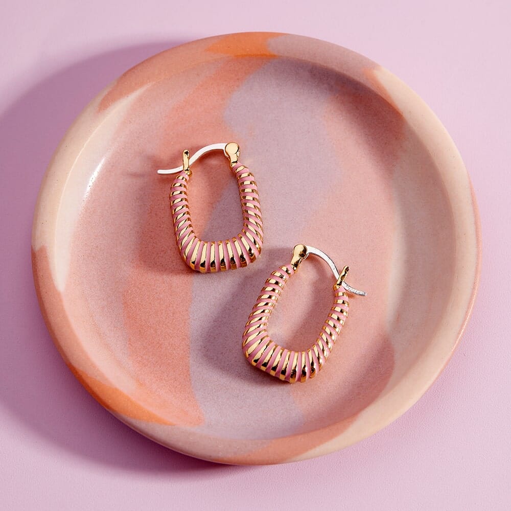 Earrings - Coastline Hoops - Gold