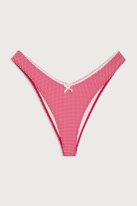 Enzo Bottom - Ladybug Gingham