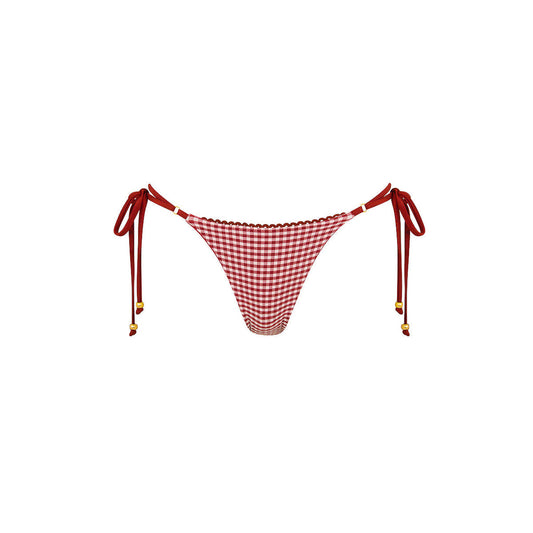Decorative Thong Tie Side Bottom - Coco Kisses Crinkle