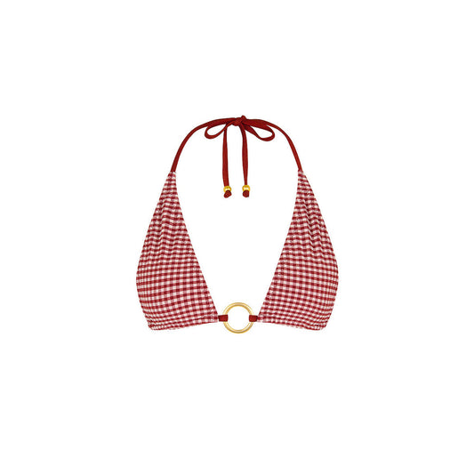 Ring Halter Top - Coco Kisses Crinkle