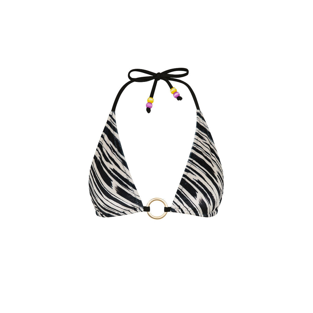 Ring Halter Top - Wild Honey Velvet