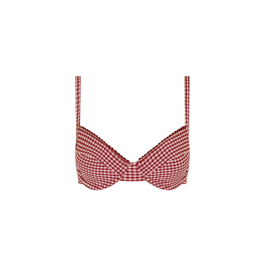 Decorative Ditzy Underwire Top - Coco Kisses Crinkle