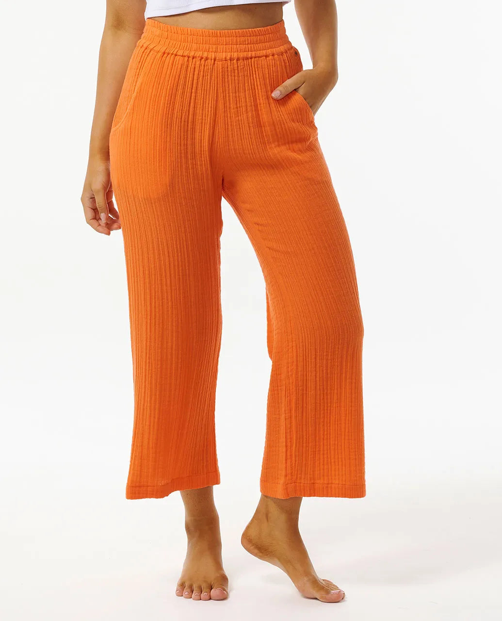 Premium Surf Beach Pants - Bright Orange