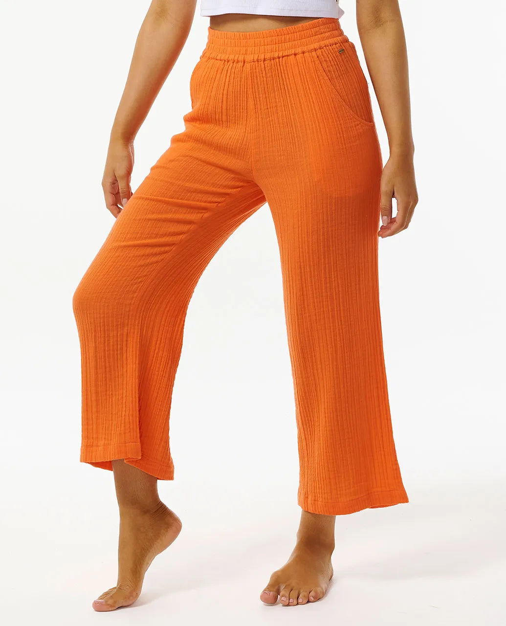 Premium Surf Beach Pants - Bright Orange