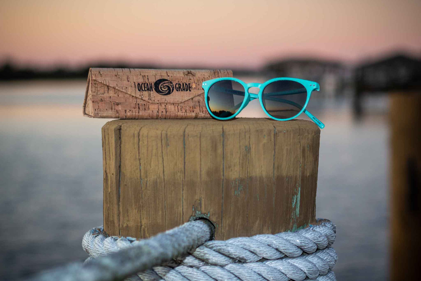 Shore Break Sunglasses - Mint/Black