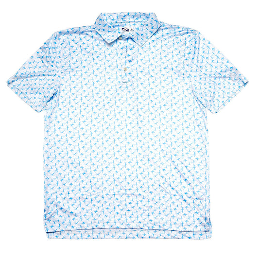 Performance Short Sleeve Polo Shirt - Longtail