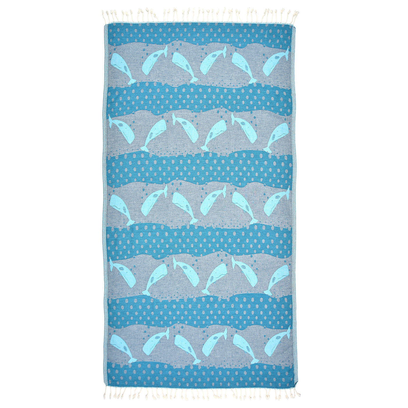 Turkish Towel - Baby Whales