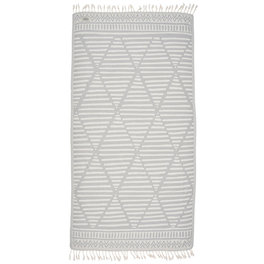 Aitos Turkish Towel - Light Grey