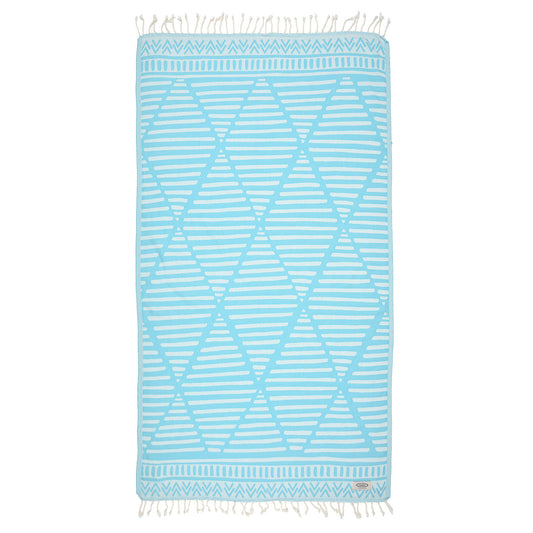 Aitos Turkish Towel - Turquoise