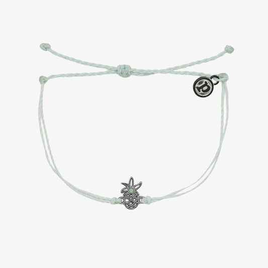 Charm Bracelet - Open Pineapple - Silver - Winterfresh