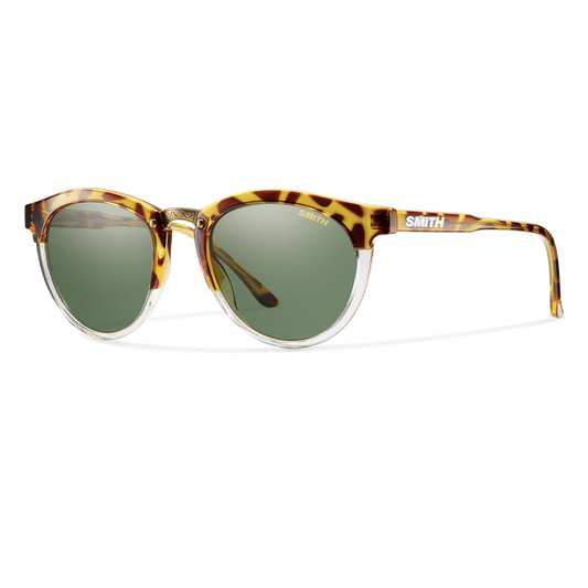 Smith Sunglasses - Questa - Amber Tortoise/Polarized Grey-Green