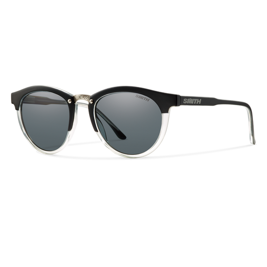 Smith Sunglasses - Questa - Matte Black Crystal/Polarized Grey
