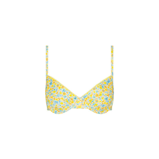 Decorative Ditzy Underwire Bikini Top - Dreamy Daze