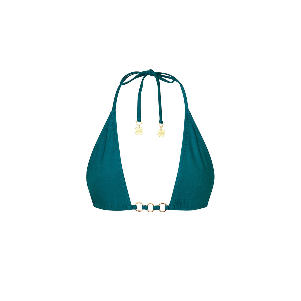 Trio Ring Triangle Top - Laguna Haze Shimmer