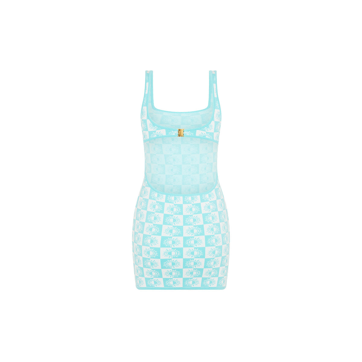 Open Back Knit Mini Dress - Sun Spell