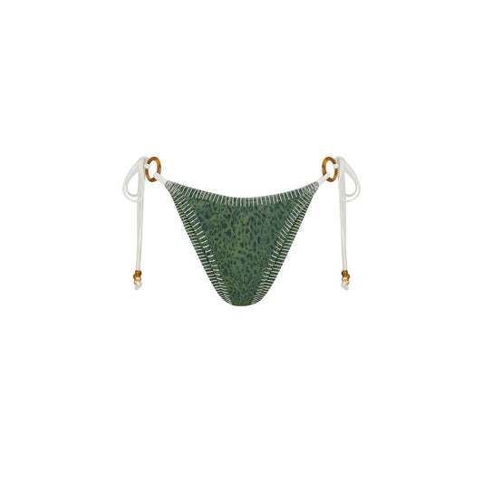 Lace Stitch Ring Cheeky Tie Side Bottom - Wild Wonder Shimmer