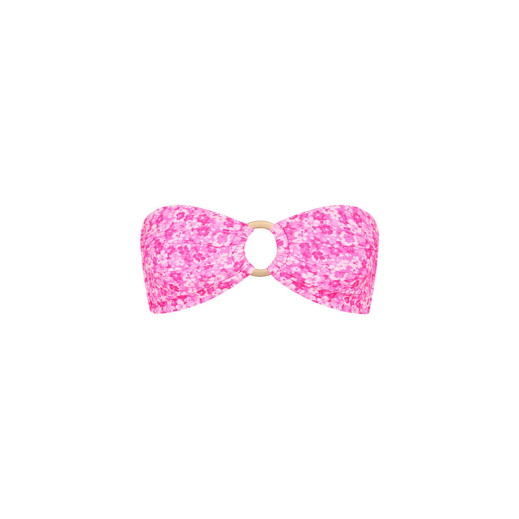 Strapless Bandeau Top - Berry Burst