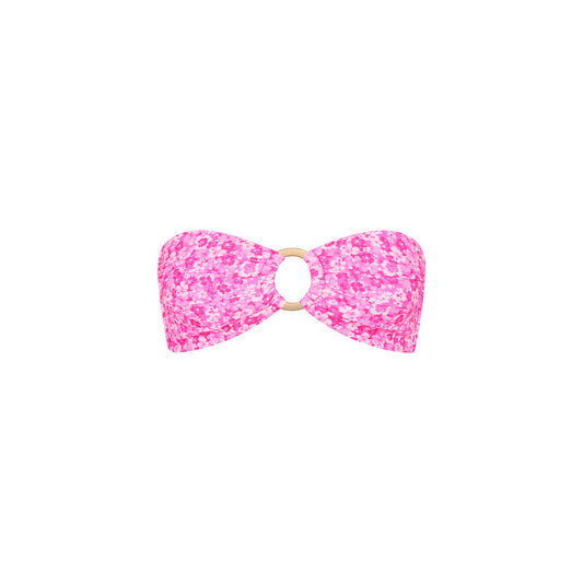 Strapless Bandeau Top - Berry Burst