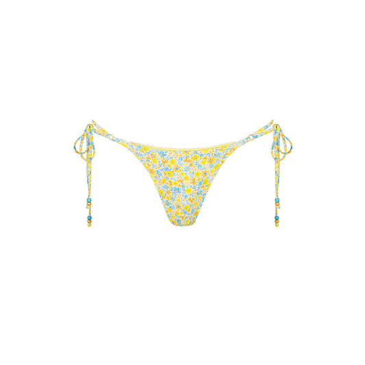 Decorative Thong Tie Side Bikini Bottom - Dreamy Daze