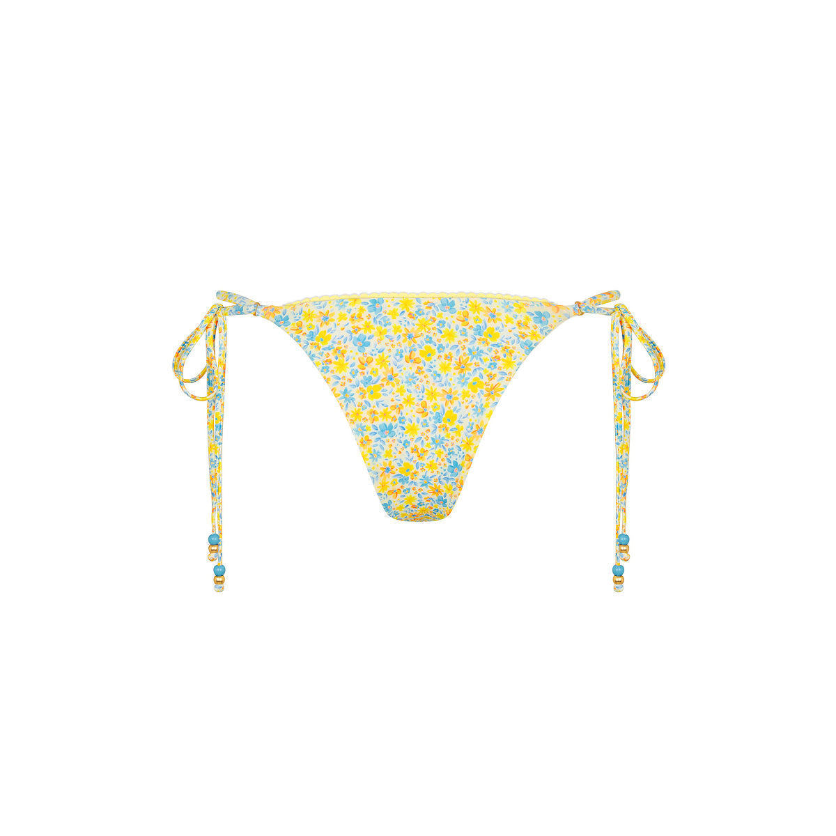 Decorative Thong Tie Side Bikini Bottom - Dreamy Daze