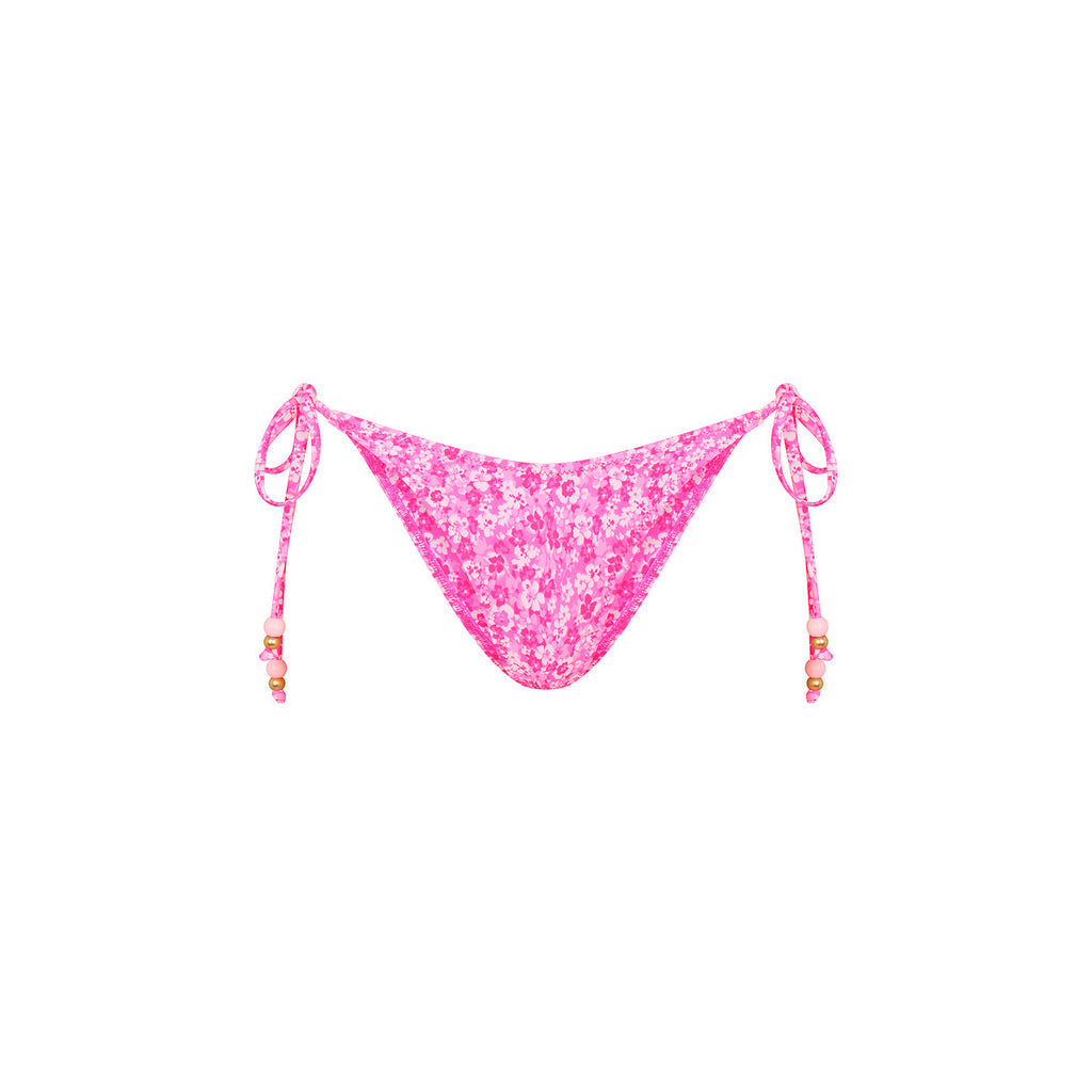 Dipped Cheeky Tie Side Bottom - Berry Burst