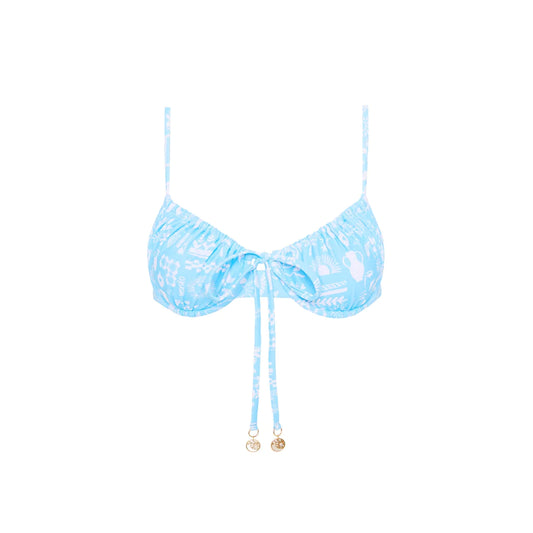 Kulani Kinis Ruched Underwire - Cloud Kisses