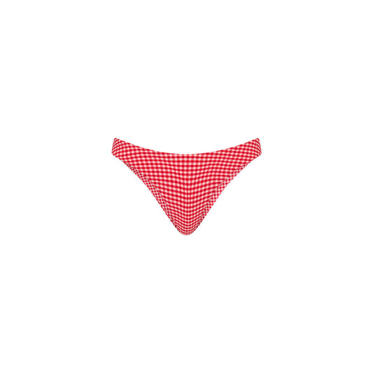 Minimal Full Coverage Bikini Bottom - Strawberry Siesta