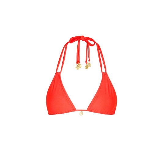 Halter Bralette Bikini Top - Guava Glow