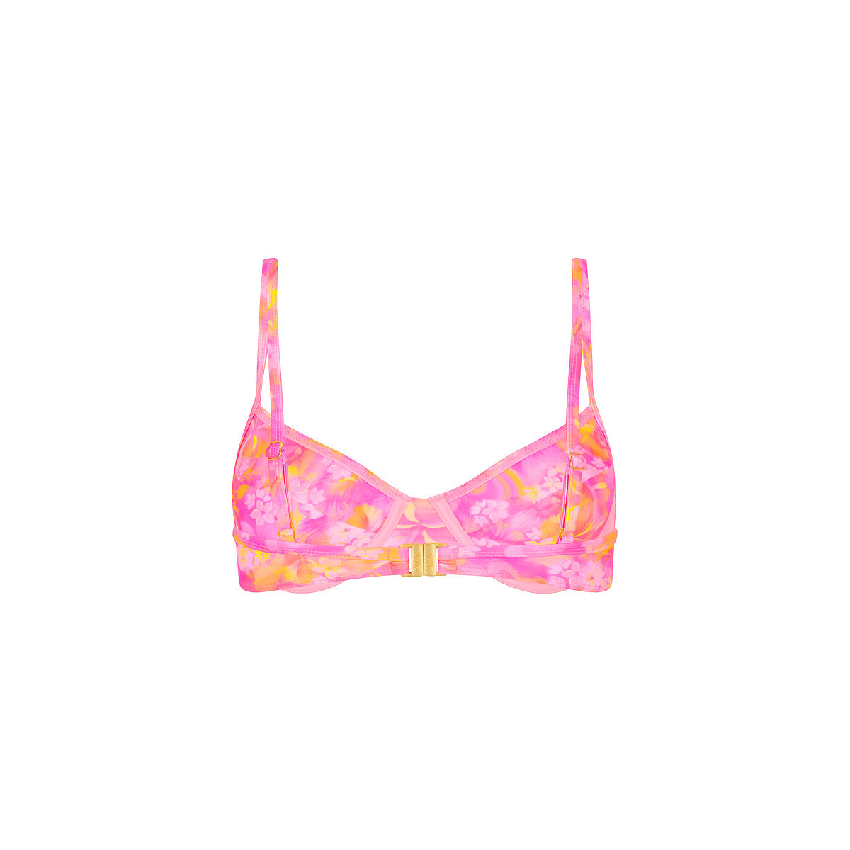 Ditzy Underwire Bra Bikini Top - Petal Pop