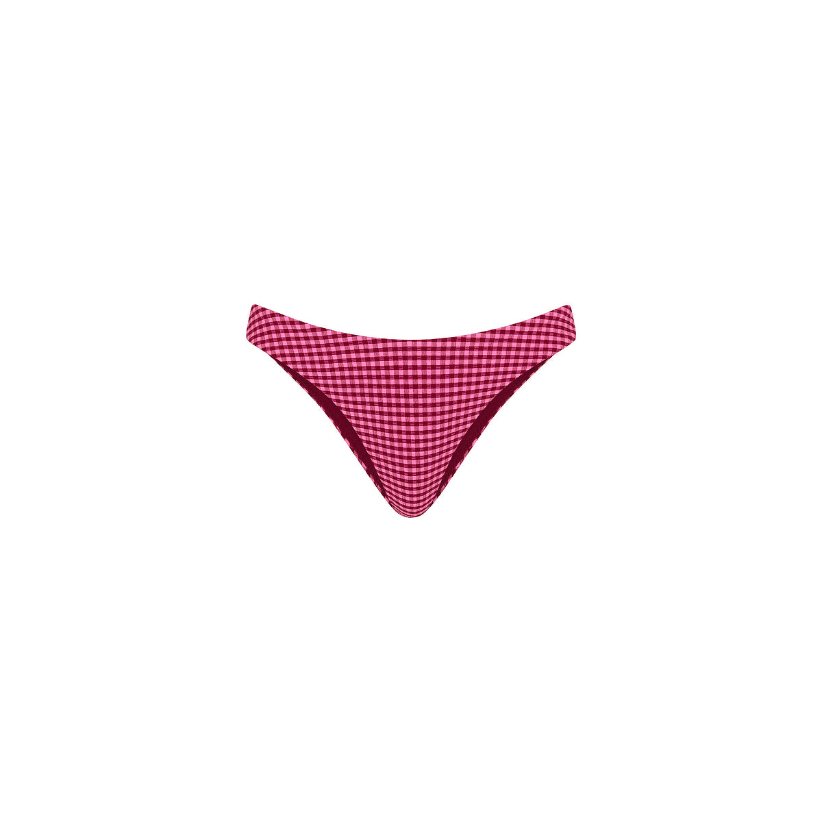 Minimal Full Coverage Bikini Bottom - Cherry Kiss