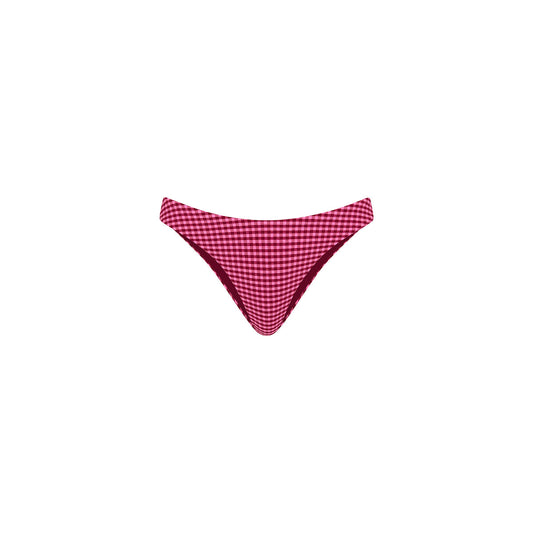 Minimal Full Coverage Bikini Bottom - Cherry Kiss
