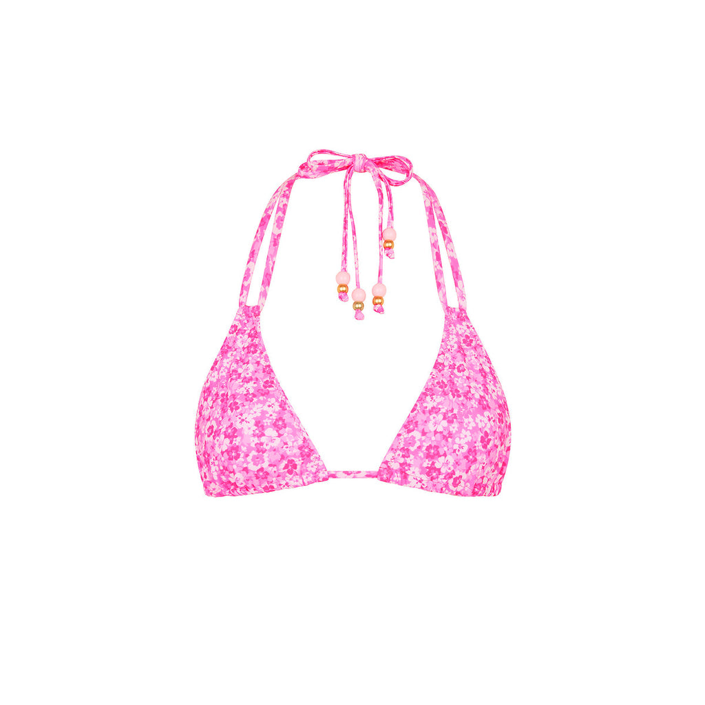 Halter Bralette Top - Berry Burst