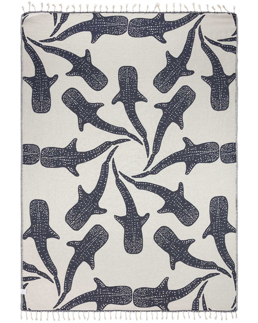 Blanket - Inishark (Navy)