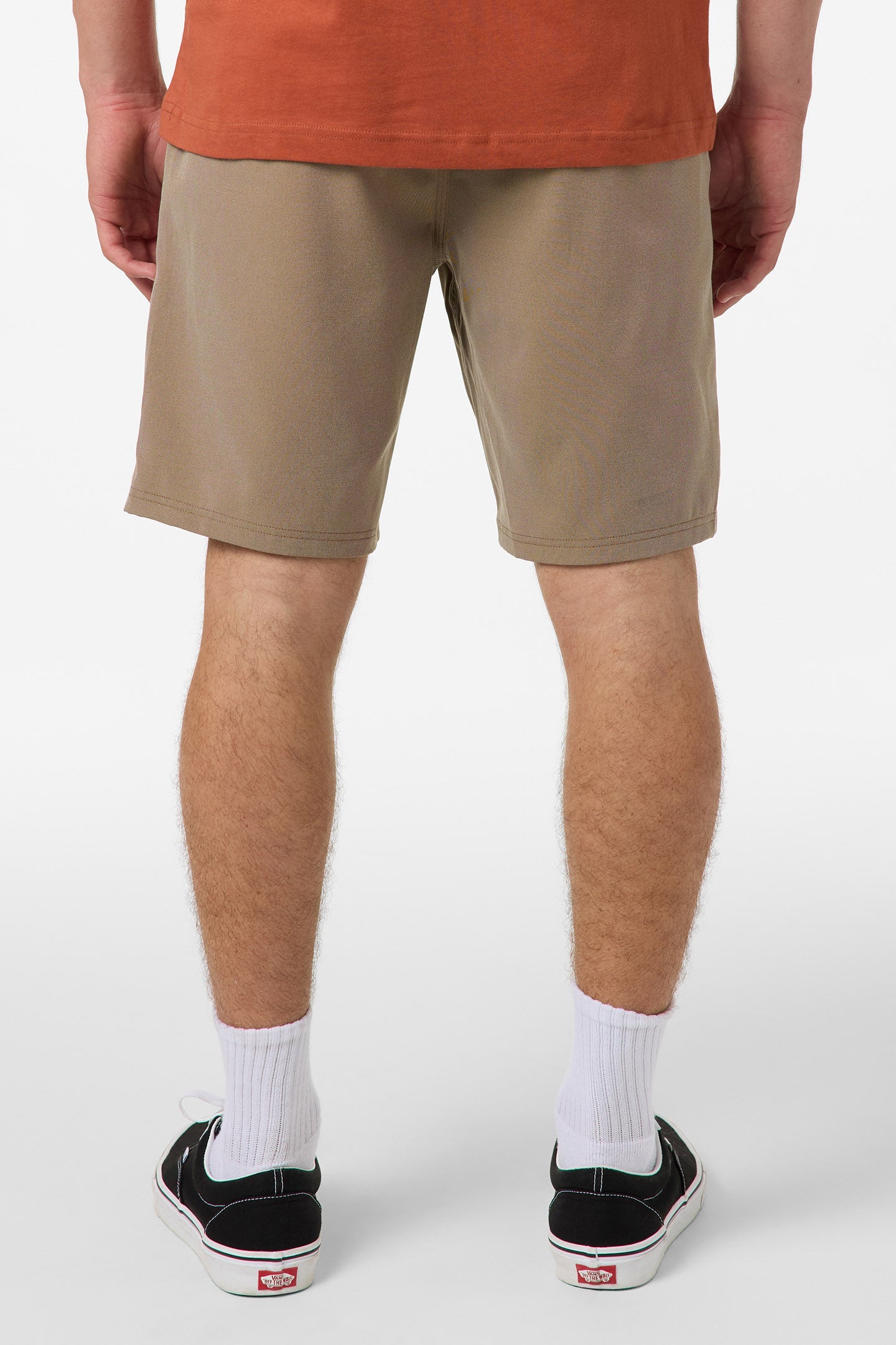 Reserve Light Check 19" Hybrid Shorts - Dark Khaki 2