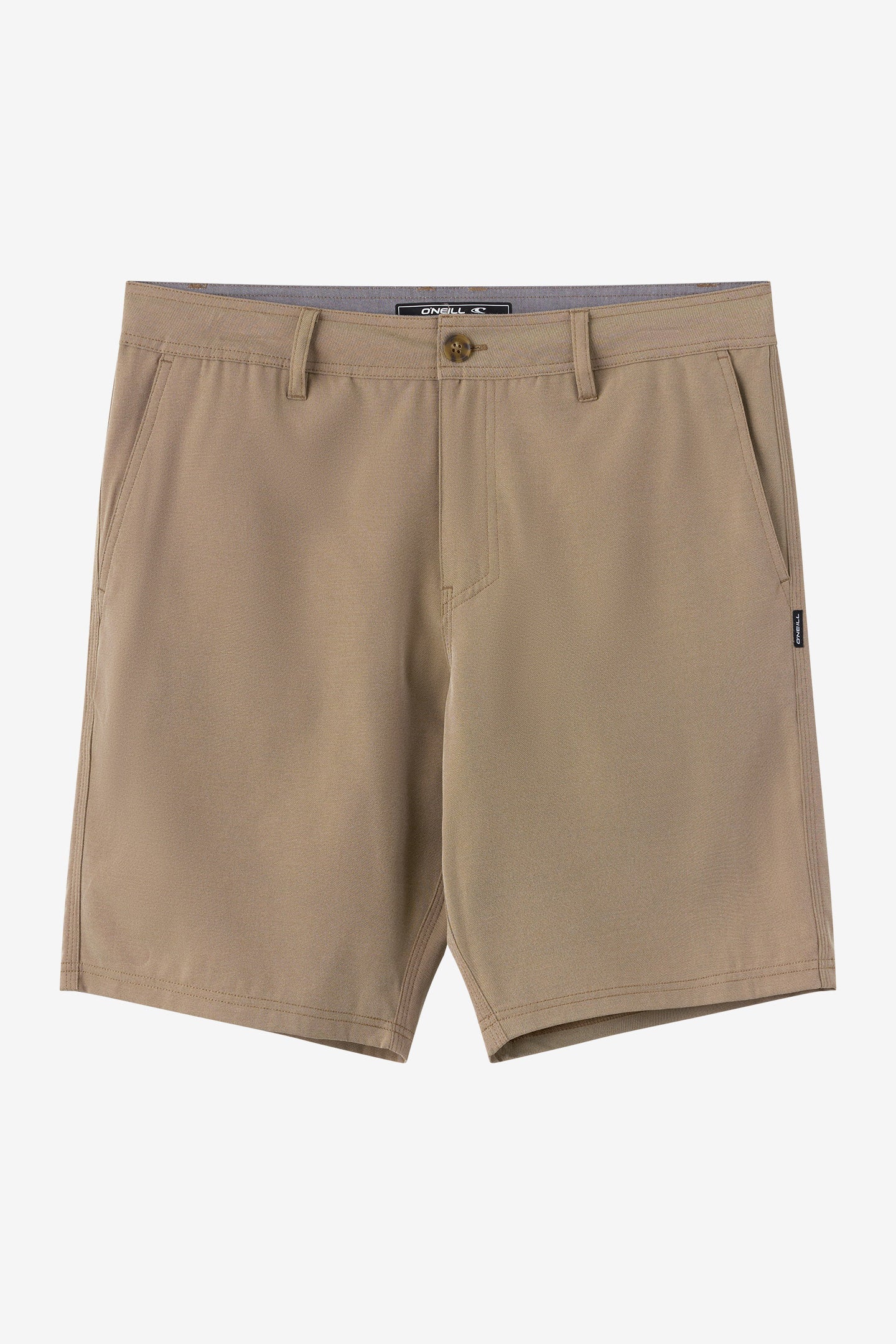 Reserve Light Check 19" Hybrid Shorts - Dark Khaki 2